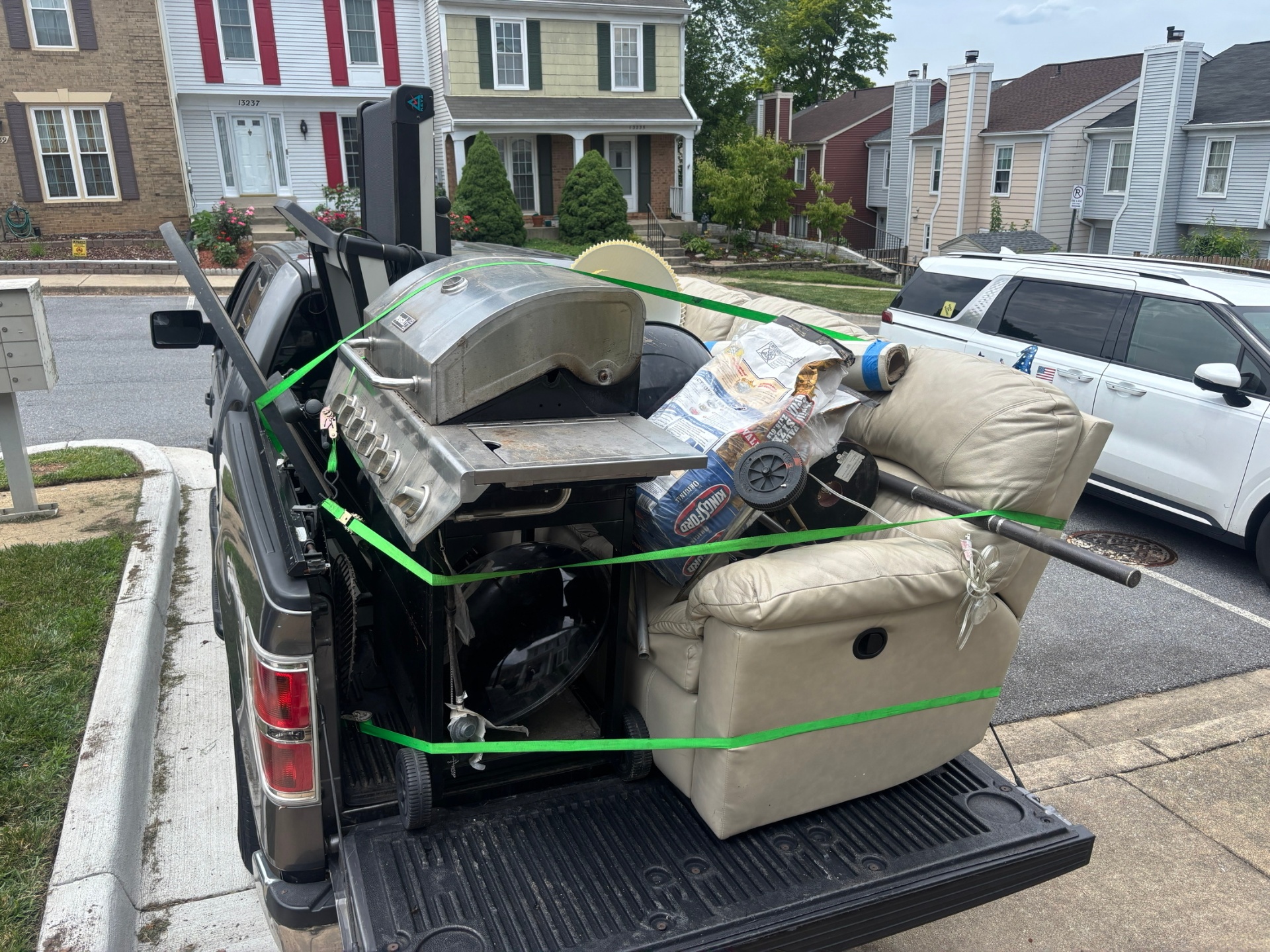 Grill, Recliner & Curbside Haul — Rockville